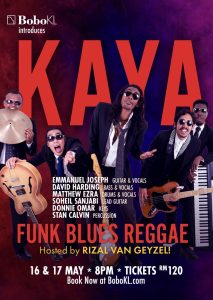 KAYA - Funk, Blues and Reggae @ BoboKL