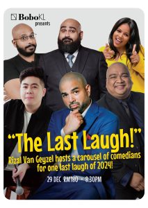 The Last Laugh! - RIZAL VAN GEYZEL hosts a carousel of comedians for one last laugh of 2024!